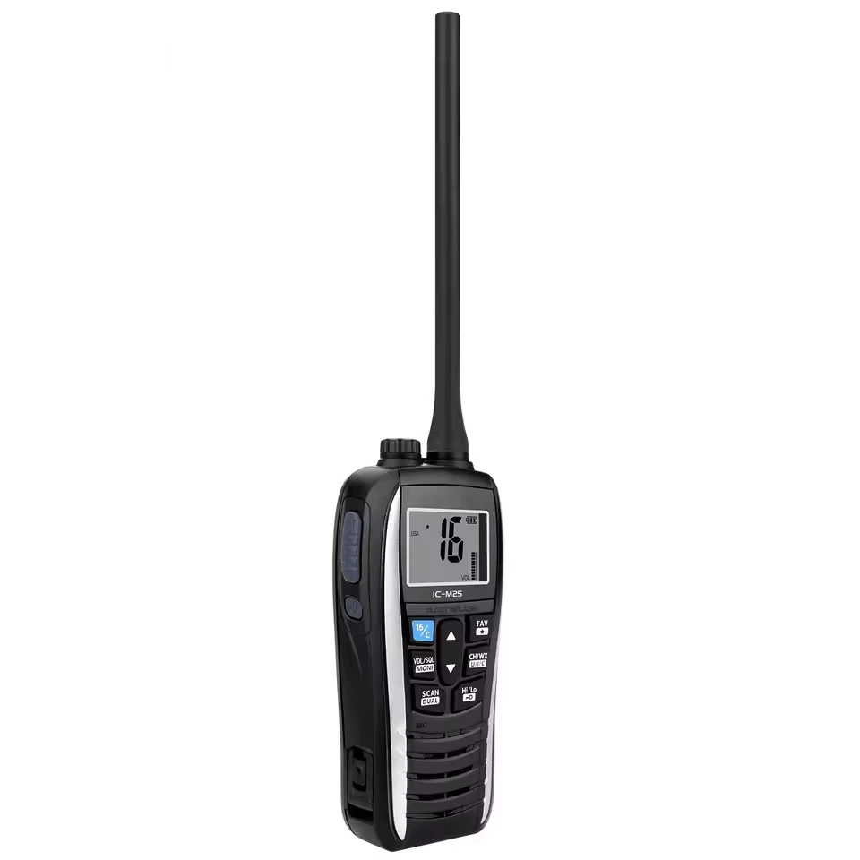 ICOM-M25 Marine Walkie Talkie VHF FM Marine Handheld Transceiver Waterproof Radio