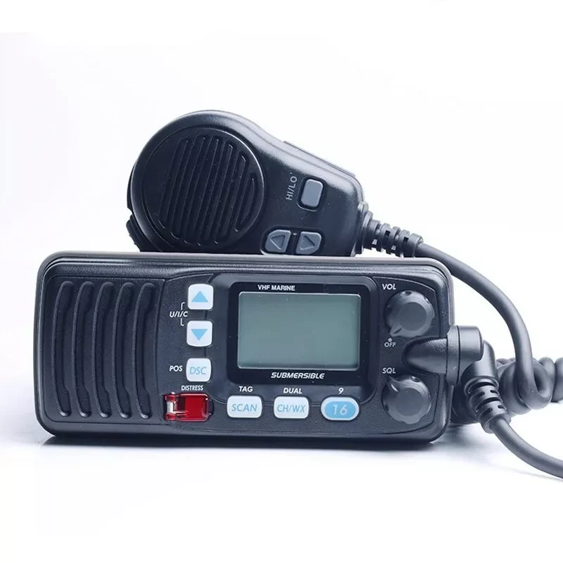 IC-M304 Waterproof Car Radio Station VHF Marine Radio Submersible Mobile Radio 25W