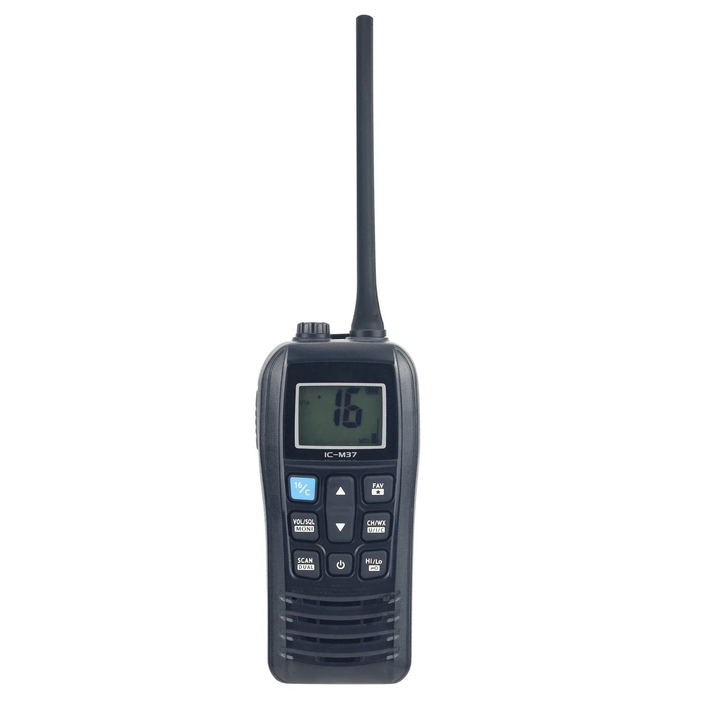 ICOM-M37 Transceiver Marine Transceiver Ship Walkie Talkie VHF Radio 6W